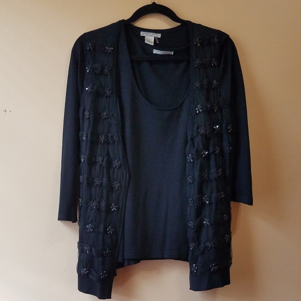 Alberto Makali Evening Sweater Set
